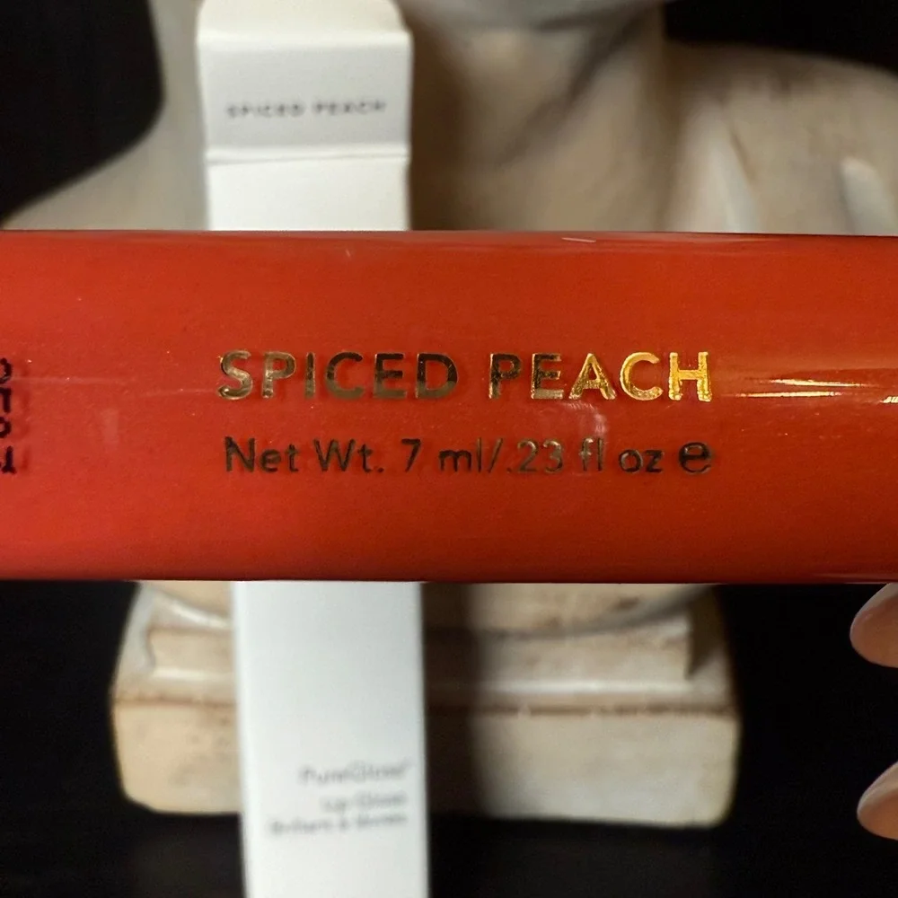 Jane Iredale PureGloss Lip Gloss Spiced Peach 7ml .23‎ fl oz New in Box
